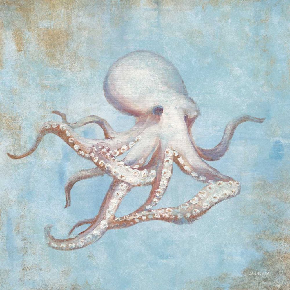 Treasures from the Sea V Watercolor art print by Danhui Nai for $57.95 CAD
