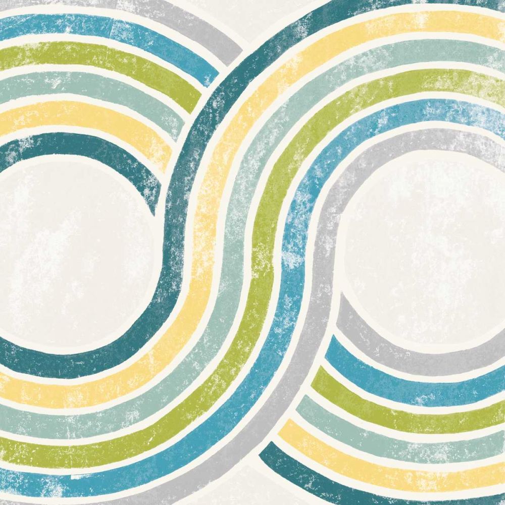 Over the Rainbow II Green art print by Moira Hershey for $57.95 CAD