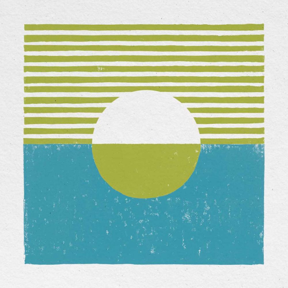 Reflection III Green art print by Moira Hershey for $57.95 CAD