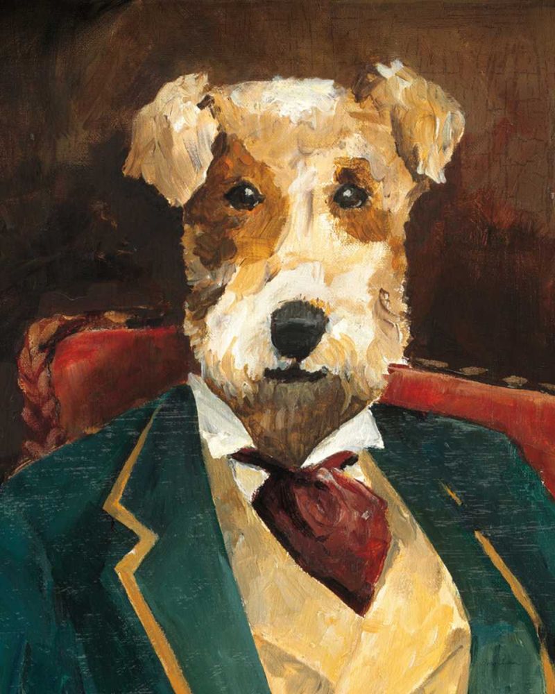 Edgar Allen Paw Crop art print by Avery Tillmon for $57.95 CAD
