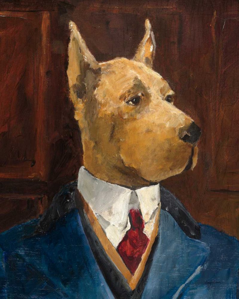 Inspector Dogleash Crop art print by Avery Tillmon for $57.95 CAD