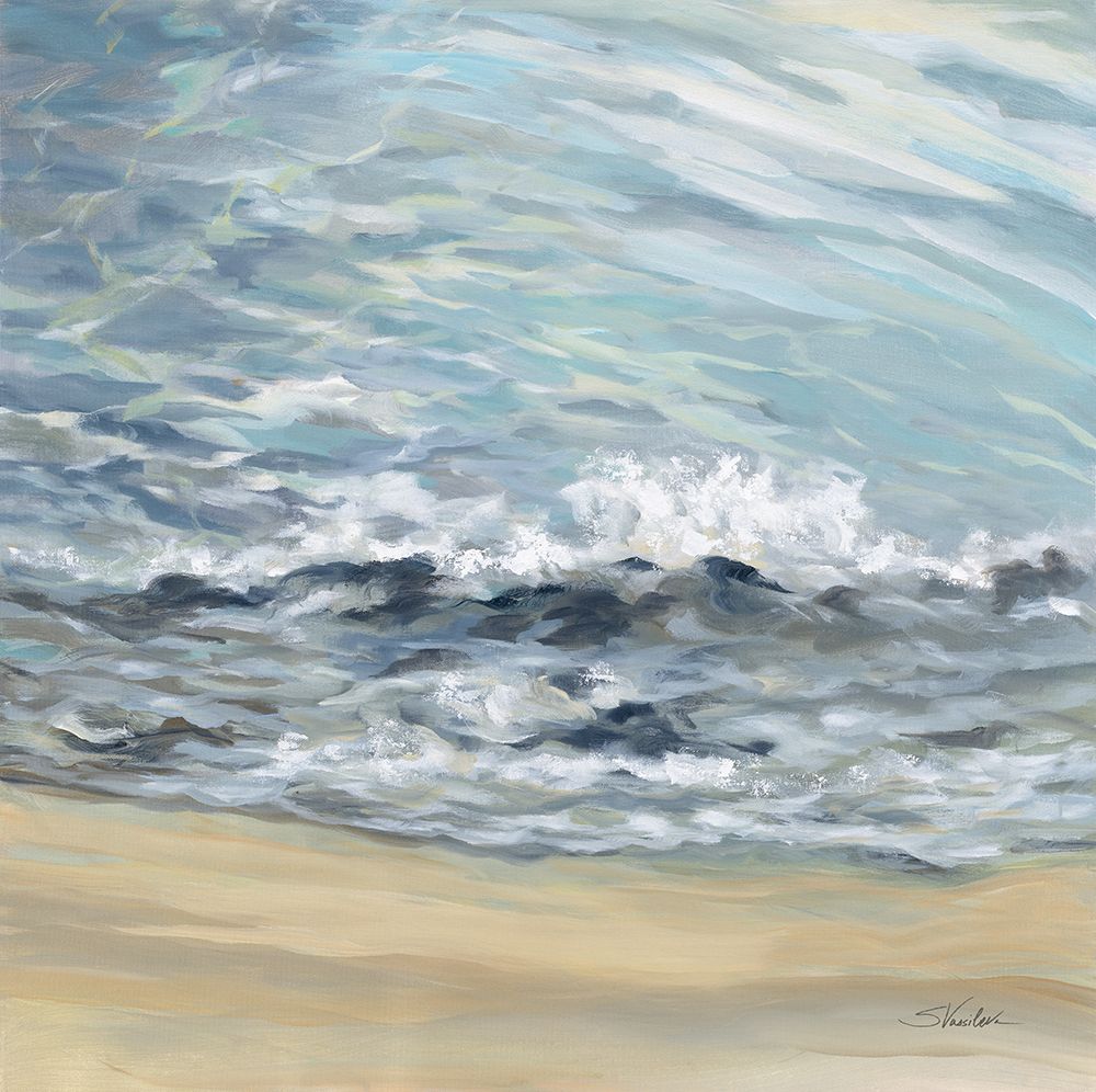 Playful Wave art print by Silvia Vassileva for $57.95 CAD