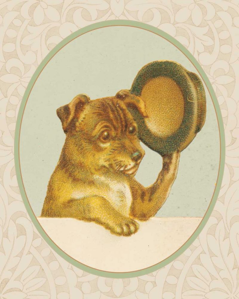 Dog with Hat I art print by Wild Apple Portfolio for $57.95 CAD