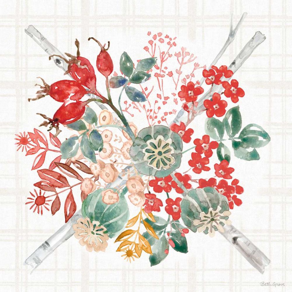 Festive Season VI art print by Beth Grove for $57.95 CAD