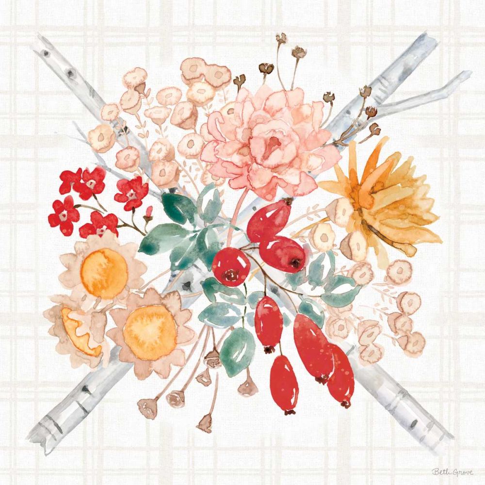 Festive Season VII art print by Beth Grove for $57.95 CAD