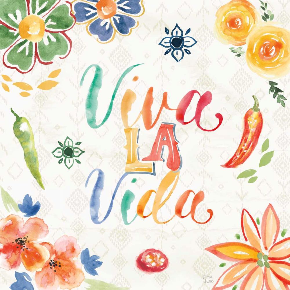 Sweet and Spicy V art print by Dina June for $57.95 CAD