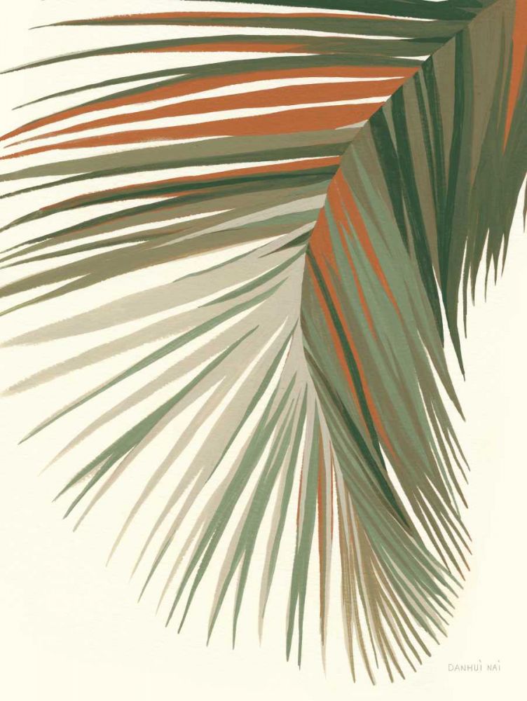 Retro Big Leaf II Reversed art print by Danhui Nai for $57.95 CAD