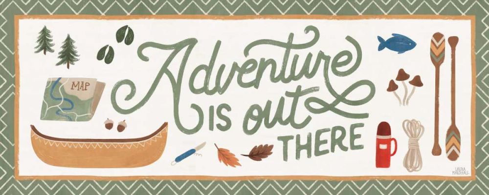 Take a Hike VIII art print by Laura Marshall for $57.95 CAD