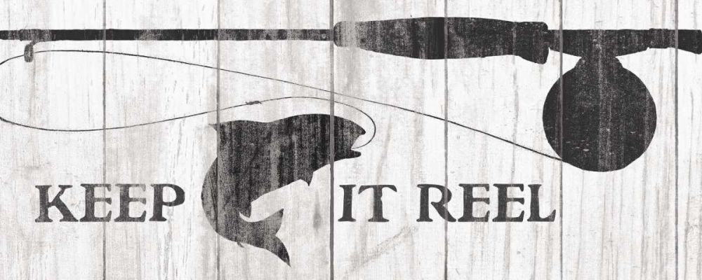 Keep it Reel Sign art print by Wild Apple Portfolio for $57.95 CAD