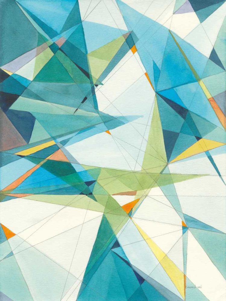 Prism II Oasis art print by Danhui Nai for $57.95 CAD