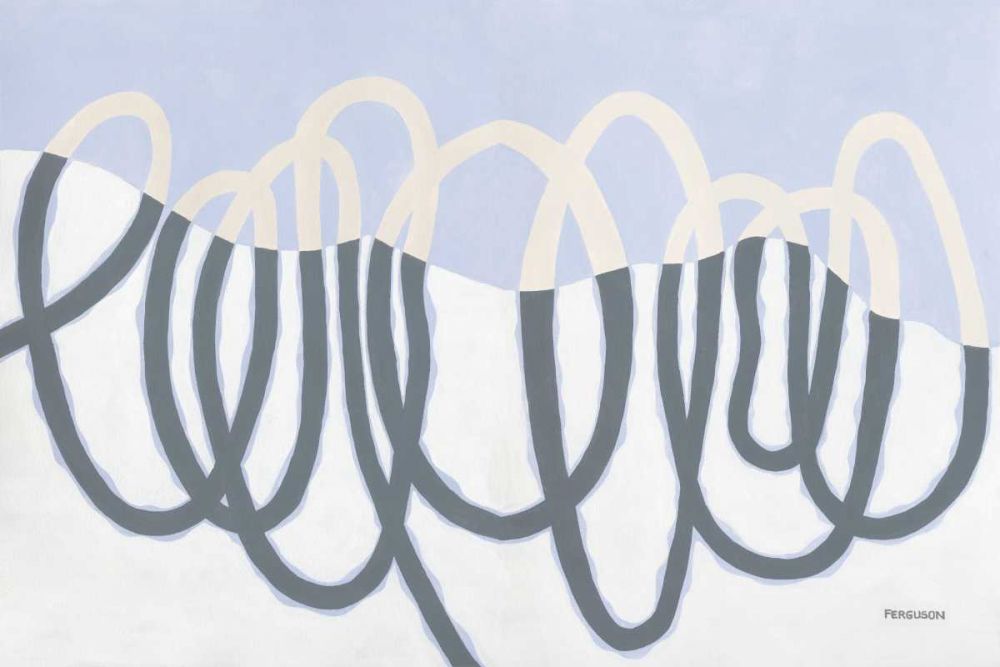 Loops III art print by Kathy Ferguson for $57.95 CAD