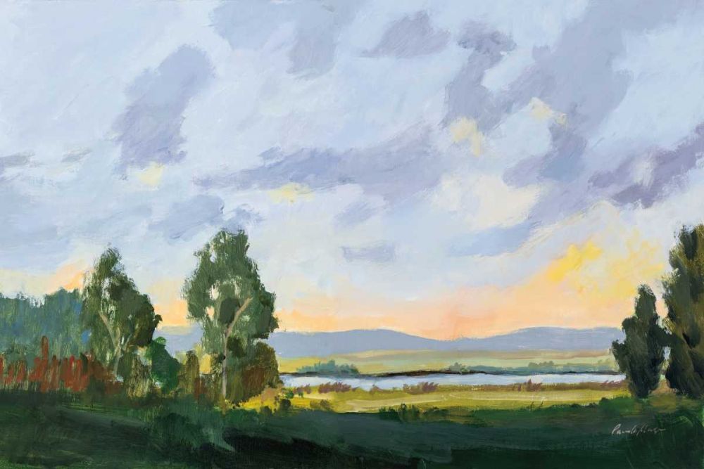 Evening Skies I art print by Pamela Munger for $57.95 CAD