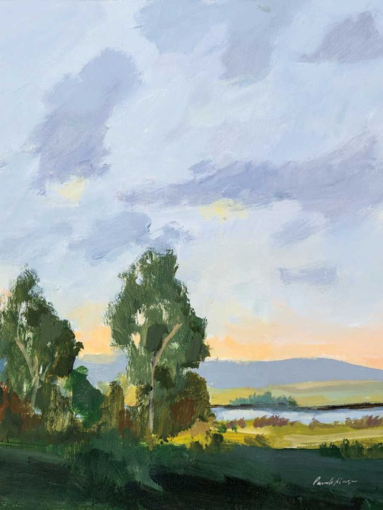 Evening Skies II art print by Pamela Munger for $57.95 CAD