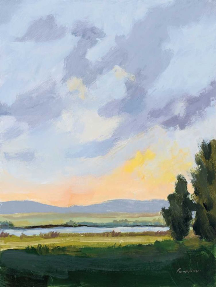 Evening Skies III art print by Pamela Munger for $57.95 CAD