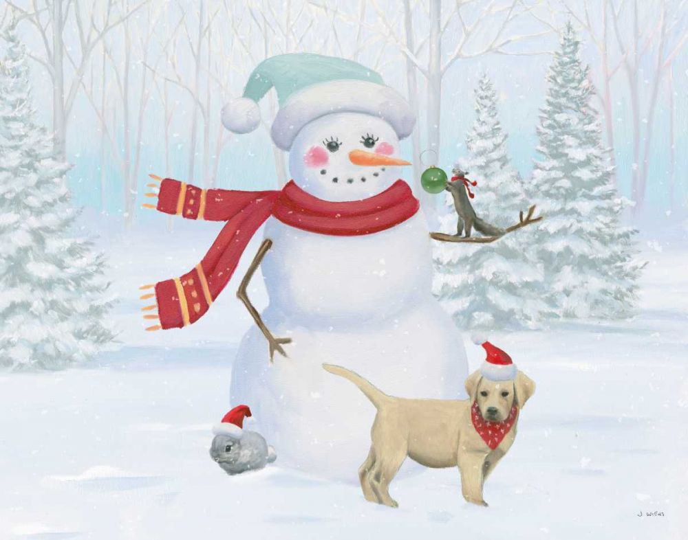 Dressed for Christmas III art print by James Wiens for $57.95 CAD