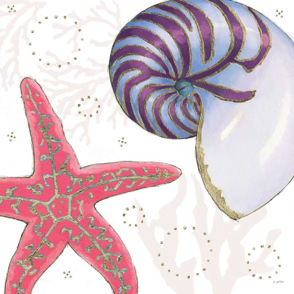 Shimmering Shells II art print by James Wiens for $57.95 CAD