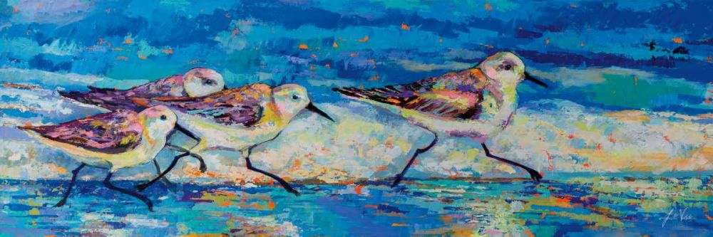 Racing Plovers art print by Jeanette Vertentes for $57.95 CAD