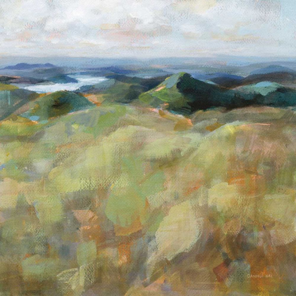 Above the Lakes art print by Danhui Nai for $57.95 CAD