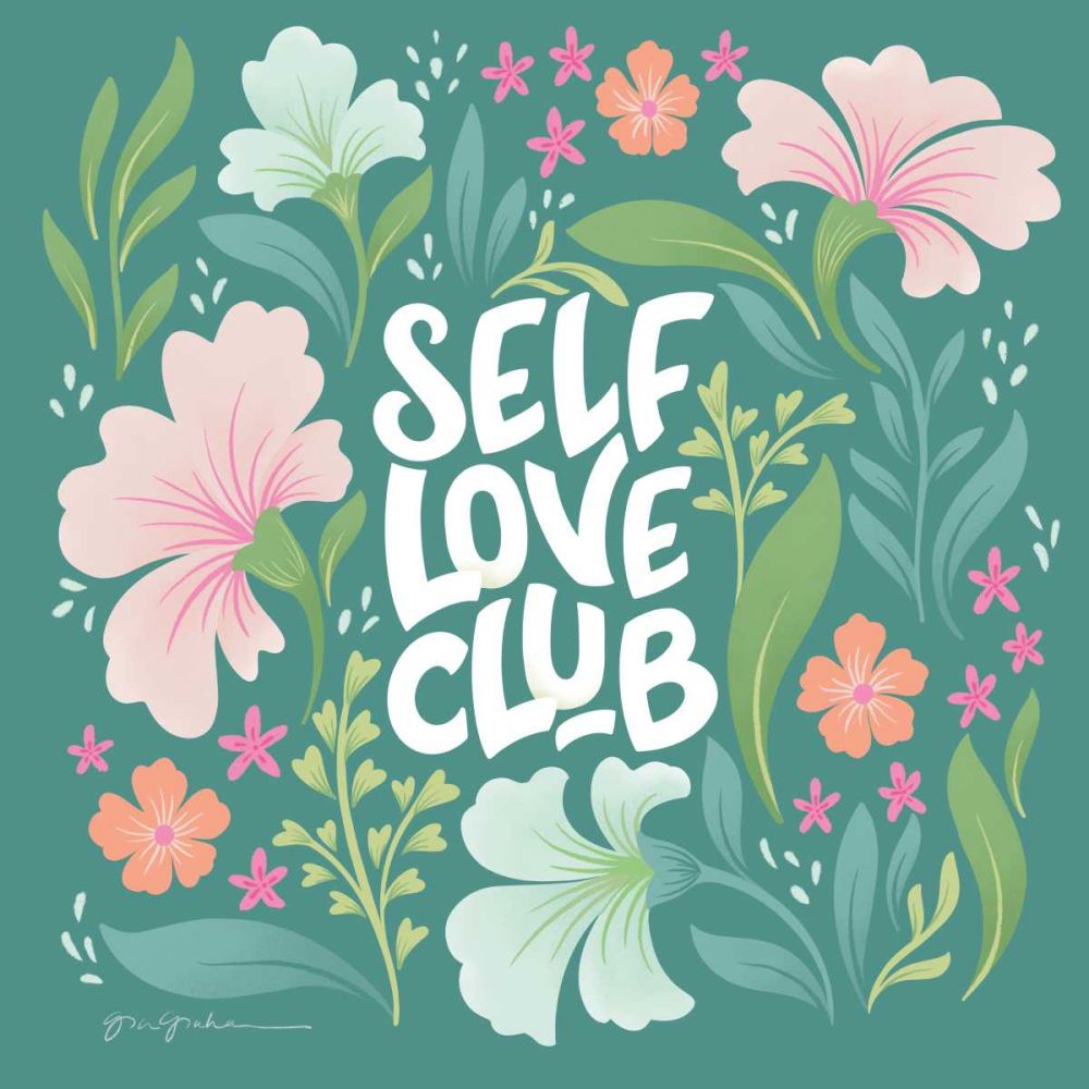Self Love Club I art print by Gia Graham for $57.95 CAD