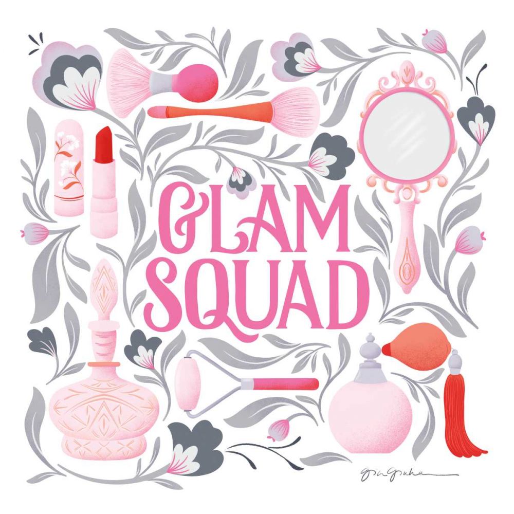 Glam Squad I art print by Gia Graham for $57.95 CAD