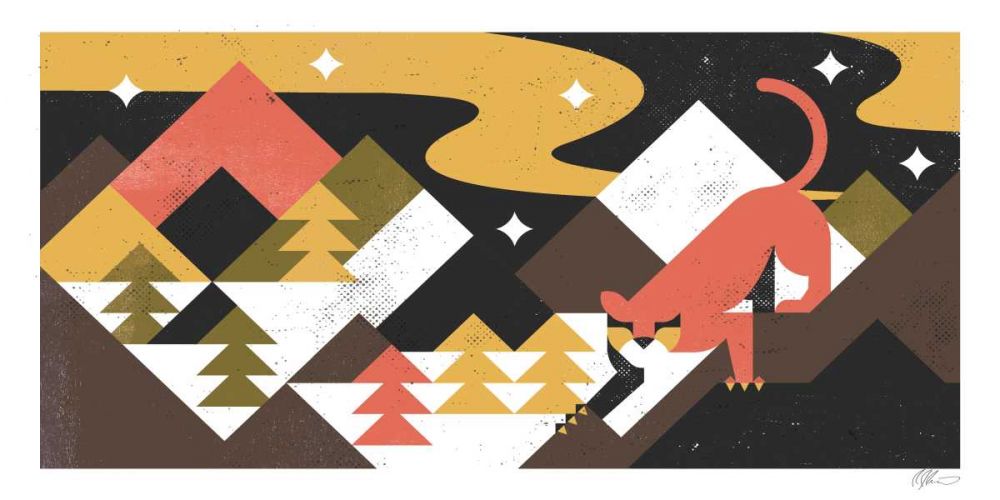 Mountain Lion art print by Robert John Paterson for $57.95 CAD