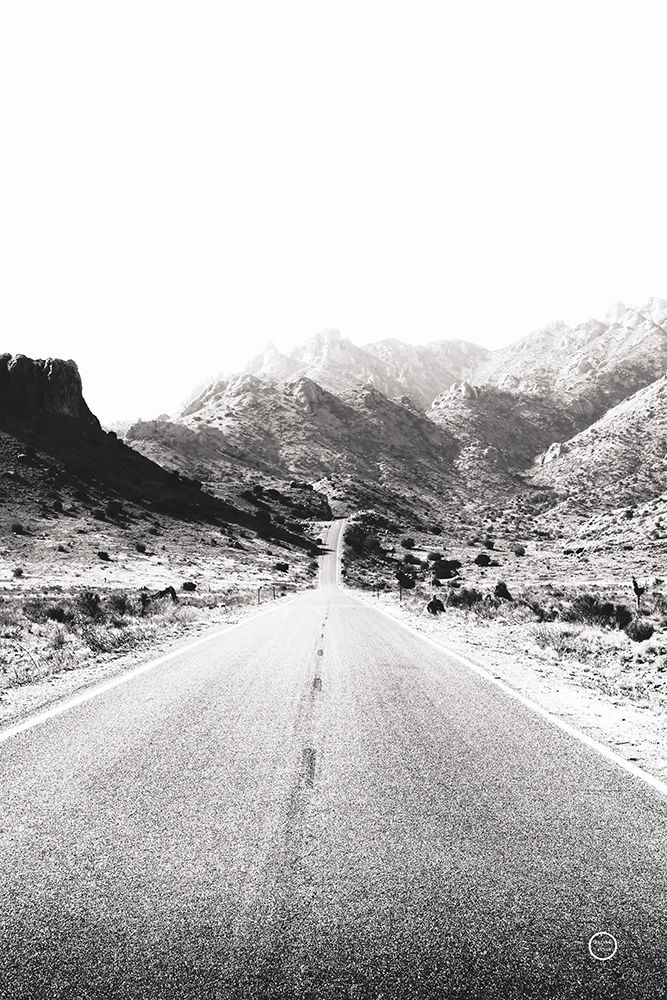 Road to Old West BW art print by Nathan Larson for $57.95 CAD