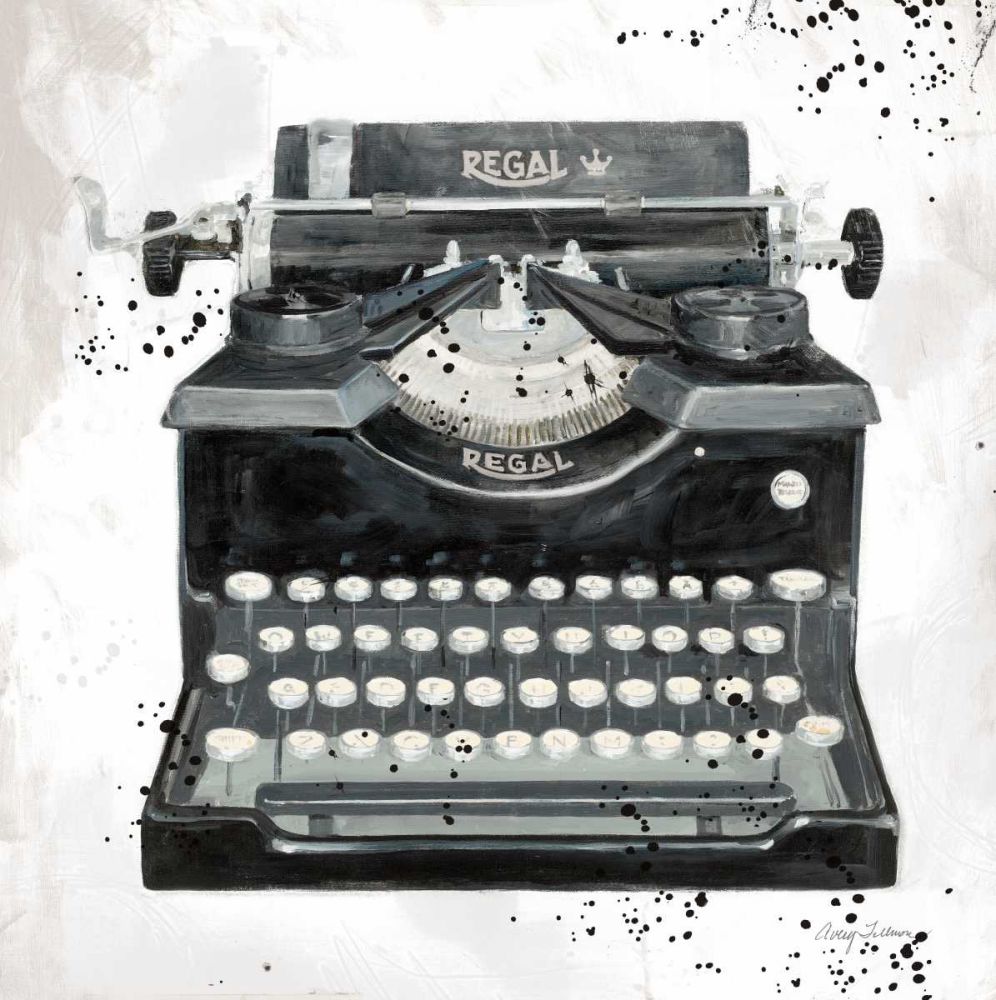 Graffiti Typewriter art print by Avery Tillmon for $57.95 CAD