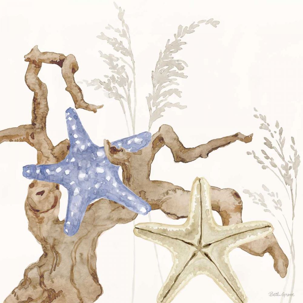Soft Shores II art print by Beth Grove for $57.95 CAD