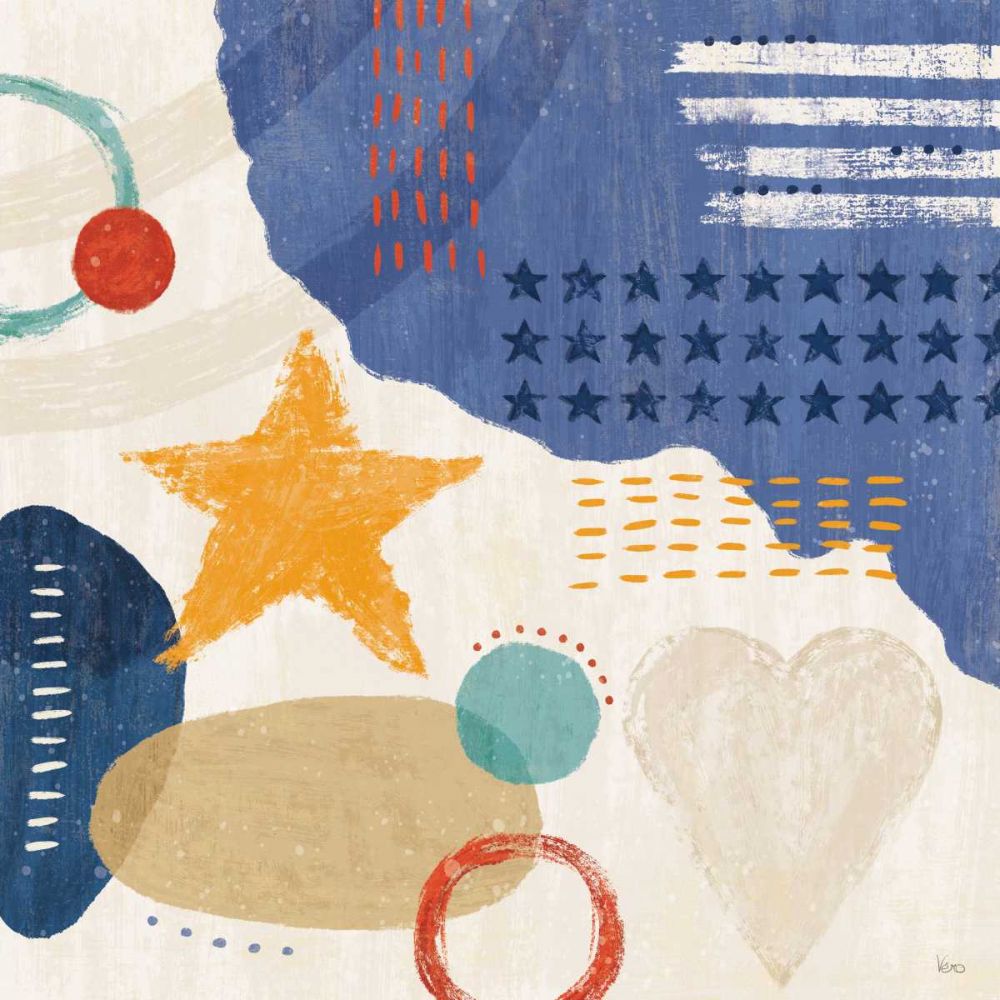 Love and Liberty II art print by Veronique Charron for $57.95 CAD