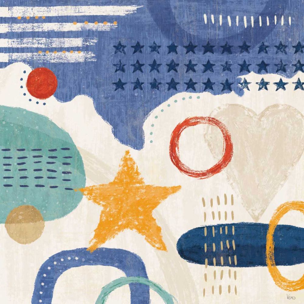 Love and Liberty IV art print by Veronique Charron for $57.95 CAD