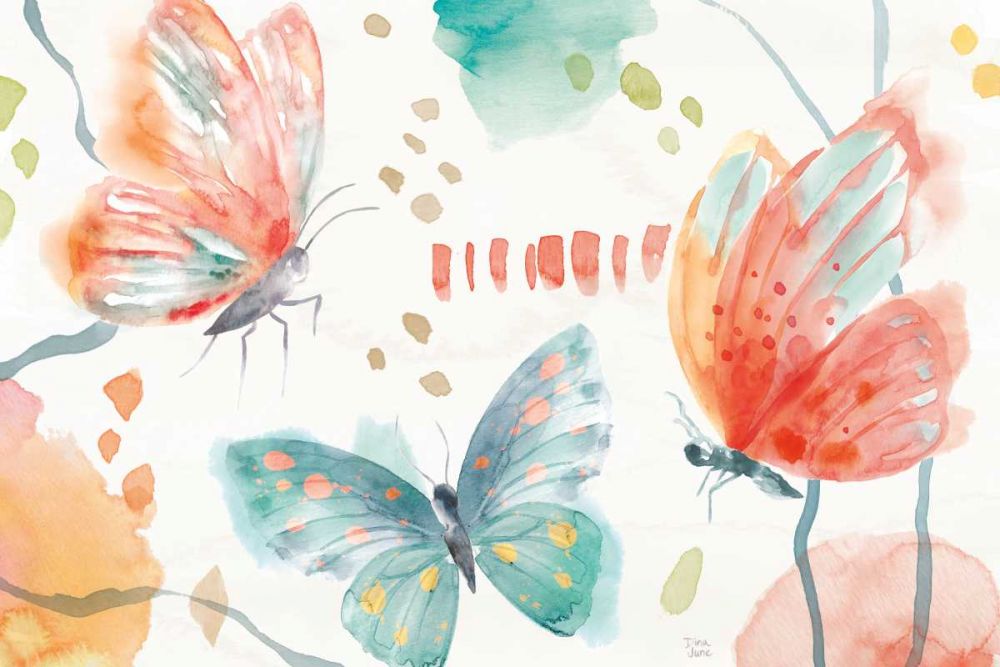 Winged Whisper I art print by Dina June for $57.95 CAD
