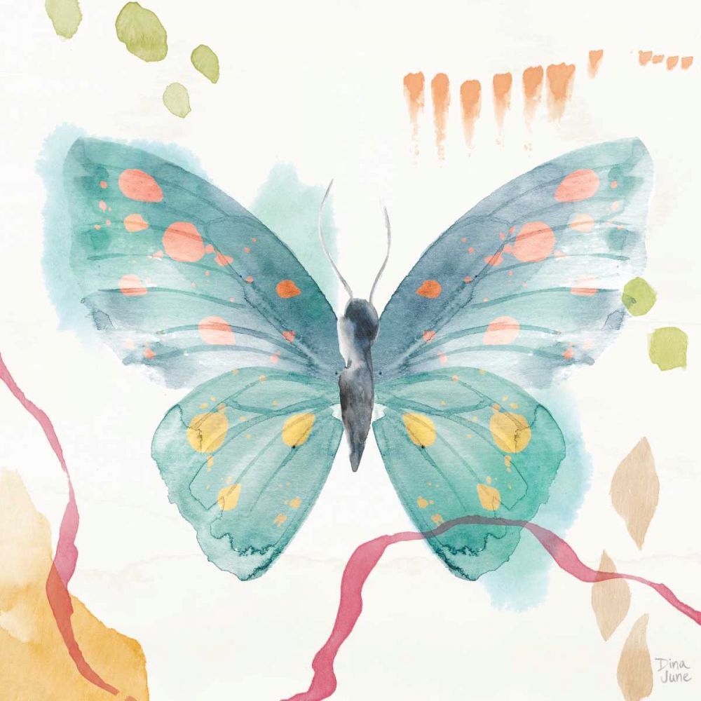 Winged Whisper III art print by Dina June for $57.95 CAD