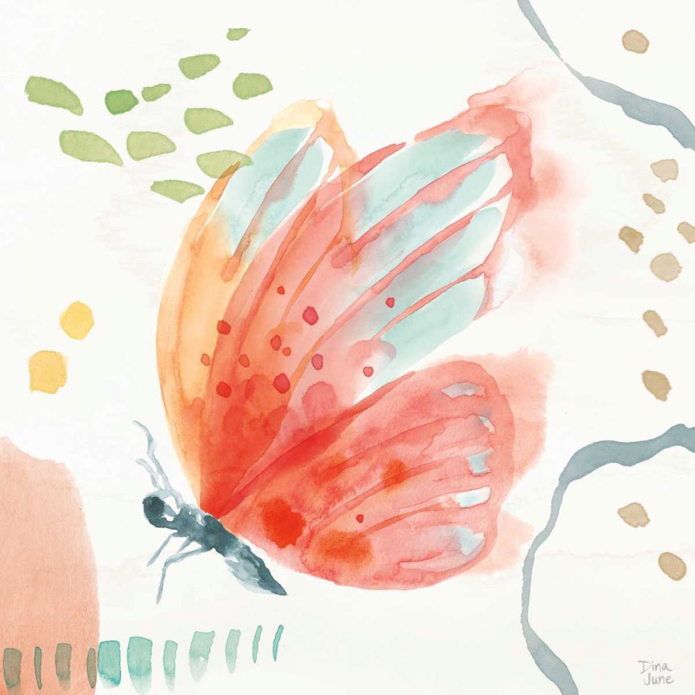 Winged Whisper IV art print by Dina June for $57.95 CAD