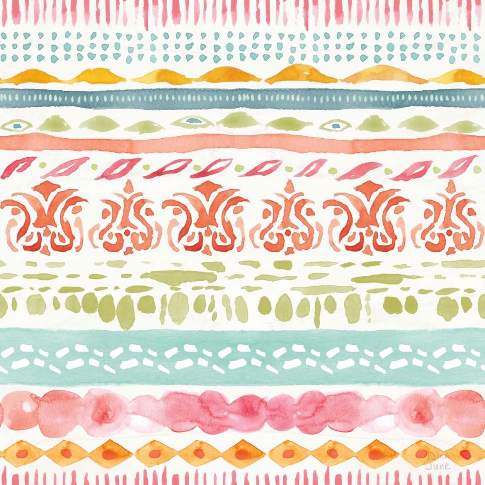 Winged Whisper Pattern II art print by Dina June for $57.95 CAD
