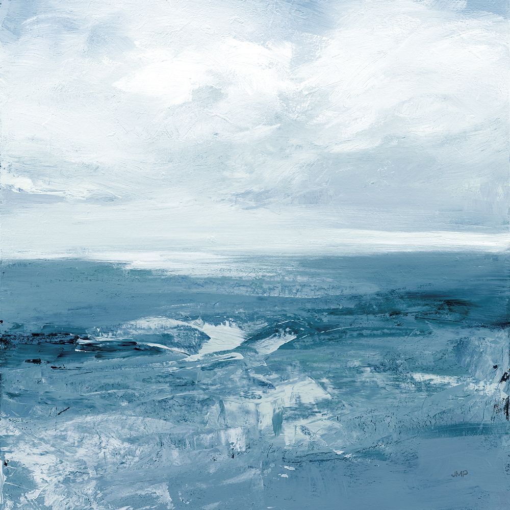 Blue Waves art print by Julia Purinton for $57.95 CAD