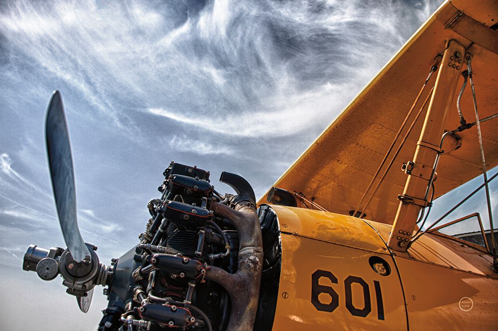 Aero Maquina Big Yellow art print by Nathan Larson for $57.95 CAD