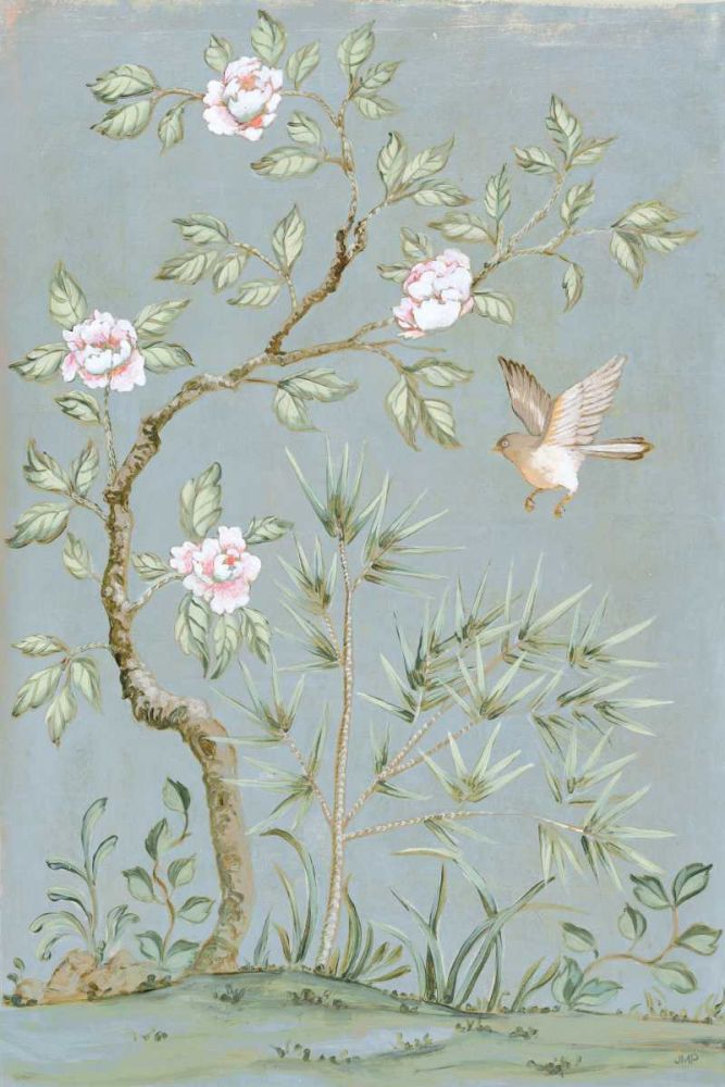 Spring Mural II Blue art print by Julia Purinton for $57.95 CAD