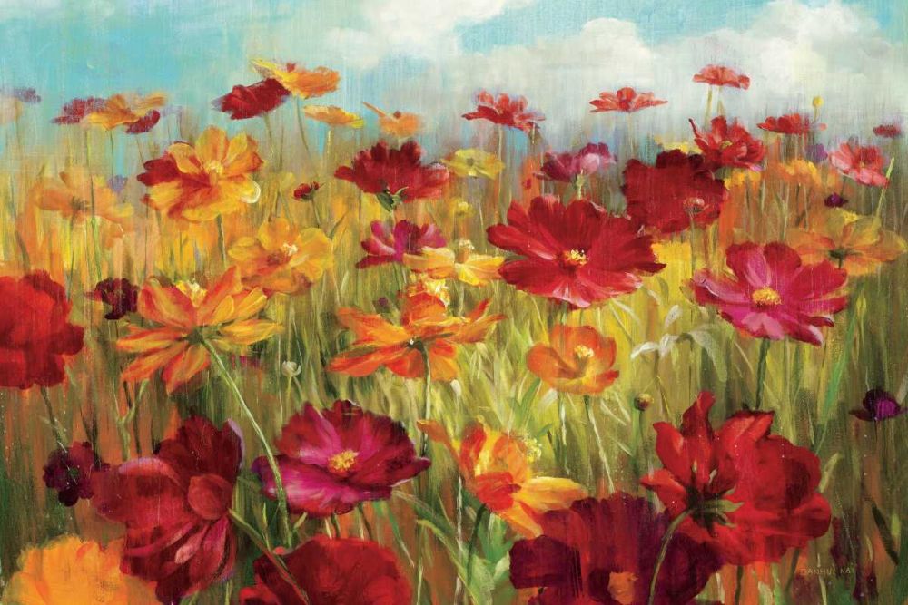 Cosmos in the Field art print by Danhui Nai for $57.95 CAD