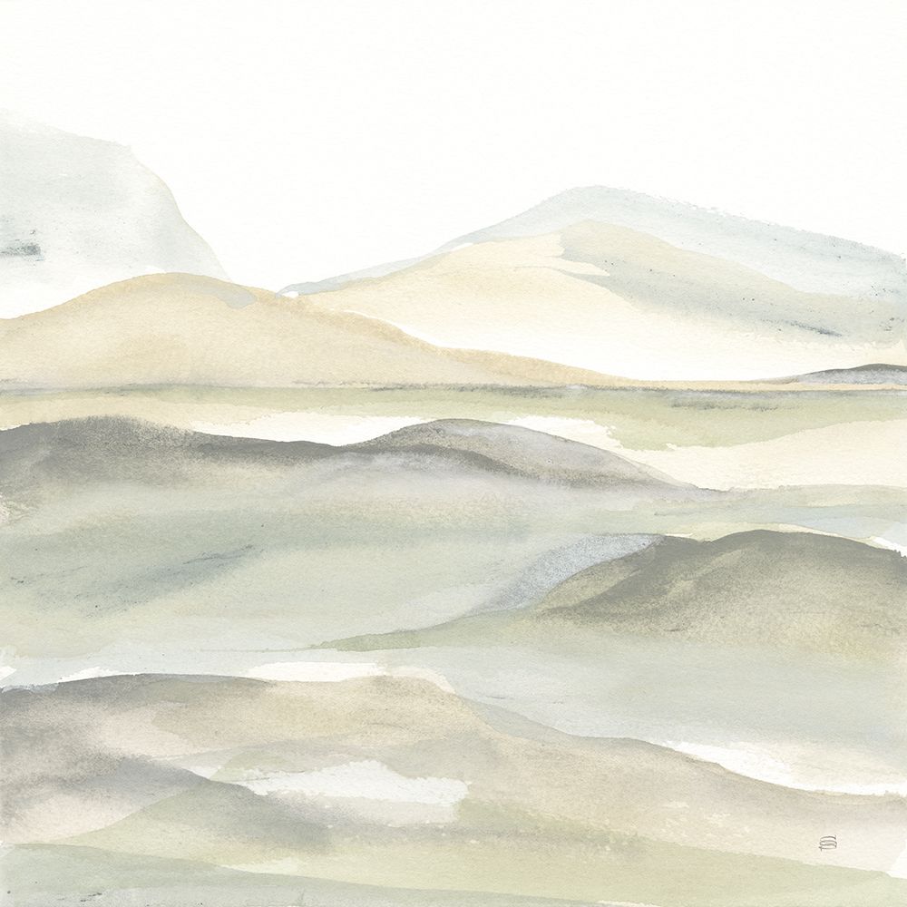 Valleyscape I Green art print by Chris Paschke for $57.95 CAD