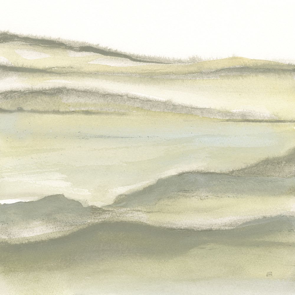 Valleyscape II Green art print by Chris Paschke for $57.95 CAD
