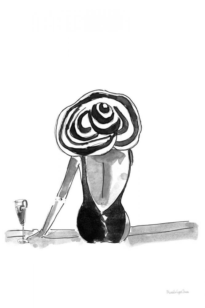 By the Pool art print by Mercedes Lopez Charro for $57.95 CAD