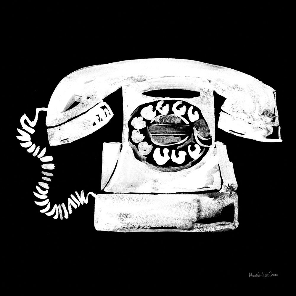 Call Me art print by Mercedes Lopez Charro for $57.95 CAD