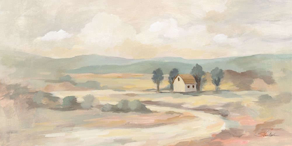 White Road art print by Silvia Vassileva for $57.95 CAD