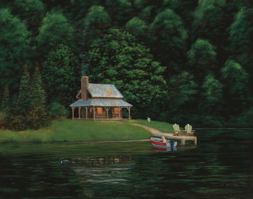 Happy Place I art print by James Wiens for $57.95 CAD