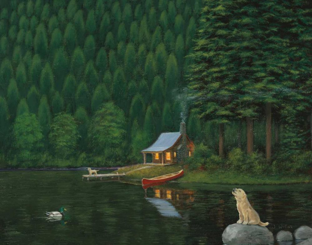 Happy Place II art print by James Wiens for $57.95 CAD