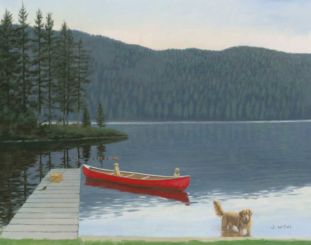 Happy Place III art print by James Wiens for $57.95 CAD