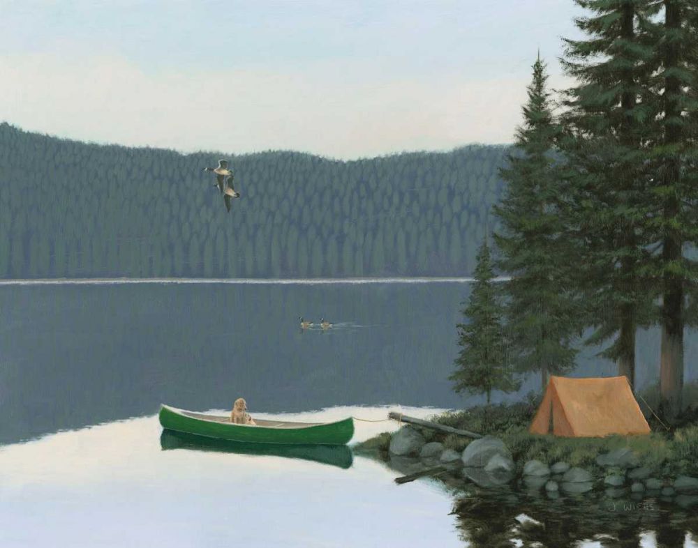 Happy Place IV art print by James Wiens for $57.95 CAD