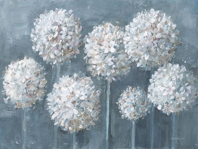 Simple Agapanthus art print by Danhui Nai for $57.95 CAD