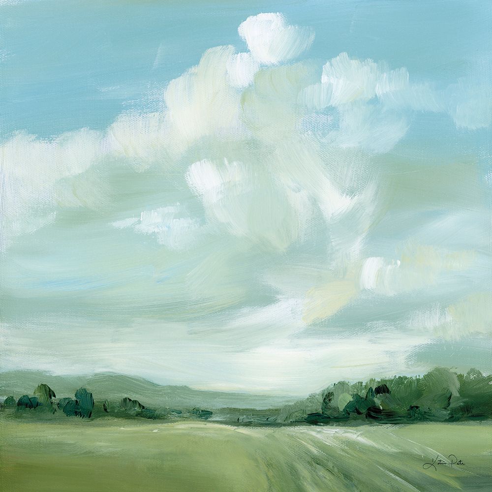 Summer Clouds art print by Katrina Pete for $57.95 CAD