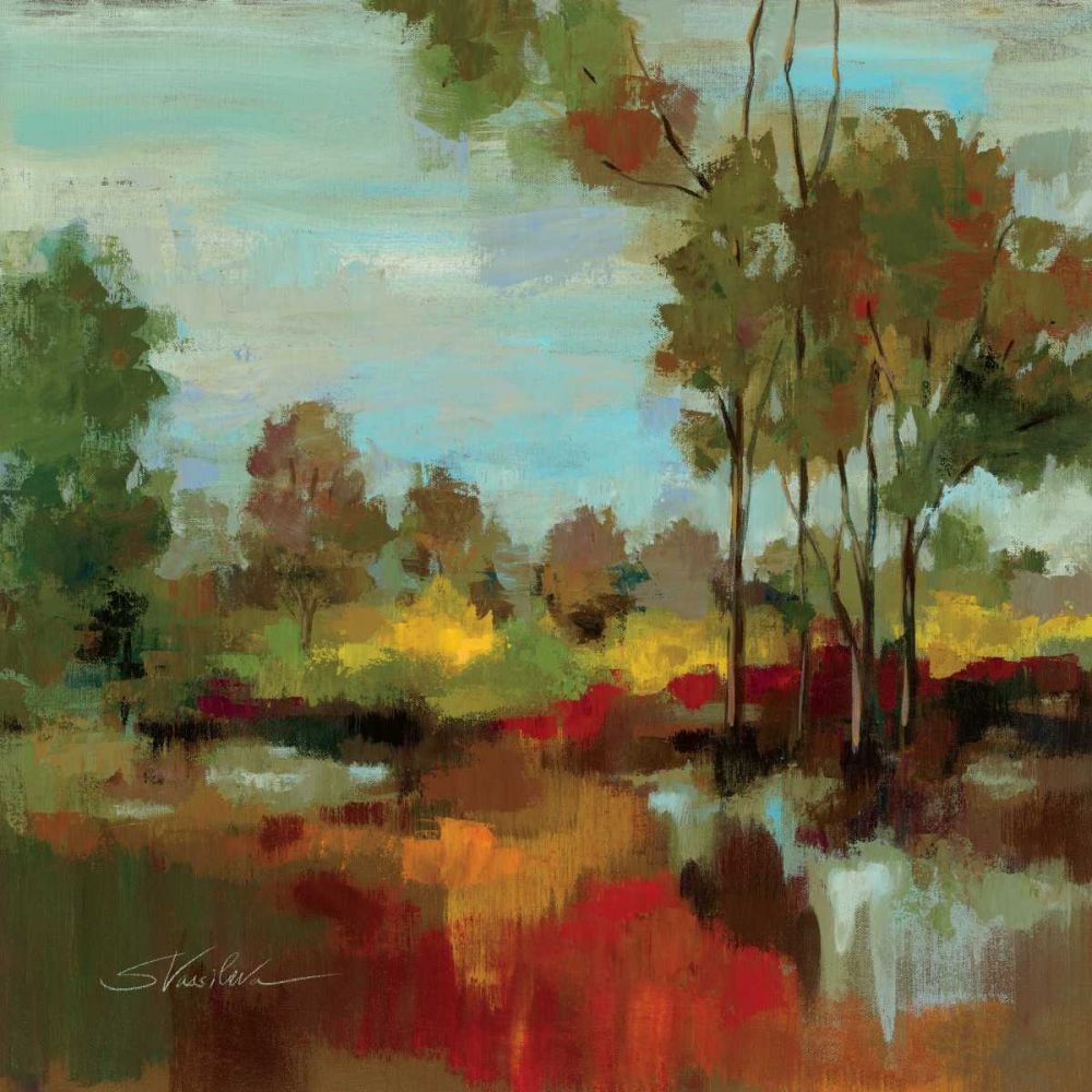 Hidden Pond Hues II art print by Silvia Vassileva for $57.95 CAD